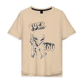 Мужская футболка хлопок Oversize с принтом Пол: Секретный материальчик в Тюмени, 100% хлопок | свободный крой, круглый ворот, “спинка” длиннее передней части | paul | секретный инопланетянин