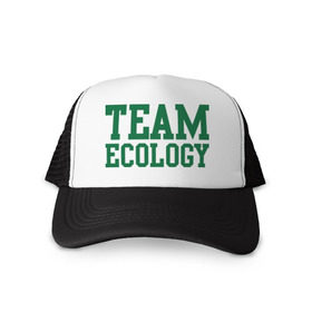 Кепка тракер с сеткой с принтом Команда экологов в Тюмени, трикотажное полотно; задняя часть — сетка | длинный козырек, универсальный размер, пластиковая застежка | eco | team ecology | зеленые технологии | зелень | планета | чистота | эко | экология