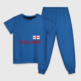 Детская пижама хлопок с принтом Сборная Англии - Стивен Джеррард 4 в Тюмени, 100% хлопок |  брюки и футболка прямого кроя, без карманов, на брюках мягкая резинка на поясе и по низу штанин
 | Тематика изображения на принте: англия | сборная англии | стивен джеррард | флаг англии | футбол
