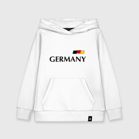 Детская толстовка хлопок с принтом Сборная Германии - 13 в Тюмени, 100% хлопок | Круглый горловой вырез, эластичные манжеты, пояс, капюшен | Тематика изображения на принте: football | германия | мюллер | сборная германии | футбол