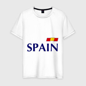 Мужская футболка хлопок с принтом Сборная Испании - 10 в Тюмени, 100% хлопок | прямой крой, круглый вырез горловины, длина до линии бедер, слегка спущенное плечо. | football | евро 2012 | испания евро 2016 euro2016 euro 2016 | сборная испании