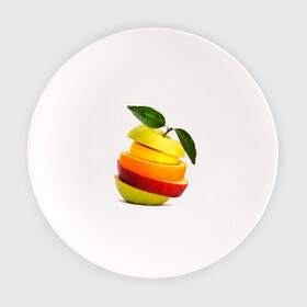 Тарелка с принтом мега яблоко в Тюмени, фарфор | диаметр - 210 мм
диаметр для нанесения принта - 120 мм | апельсин | брызги | вода | лимон | фрукты | яблоко