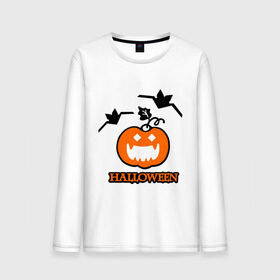 Мужской лонгслив хлопок с принтом Тыква на хэллоуин в Тюмени, 100% хлопок |  | halloveen | halloven | hallovin | haloween | halowen | helloven | hellovin | helloween | hellowen | hellowin | helowen | helowin | тыква | халловин | халлувин | халлуин | халовин | халуин | хелловин | хеллоуин | хеллувин | хеловин | хелуин | хэлловин | хэ