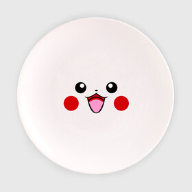 Тарелка 3D с принтом Серый Pikachu в Тюмени, фарфор | диаметр - 210 мм
диаметр для нанесения принта - 120 мм | happy pikachu | pikachu | пикачу | покемоны | счастливый пикачу