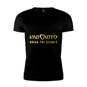 Мужская футболка премиум с принтом Van Canto Rakka-Takka в Тюмени, 92% хлопок, 8% лайкра | приталенный силуэт, круглый вырез ворота, длина до линии бедра, короткий рукав | ван канто | логотип ван канто | рака така | рэп