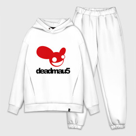 Мужской костюм хлопок OVERSIZE с принтом DeadMau5. в Тюмени,  |  | club | deadmaus | клуб | клыбная музыка | мышь | тусить