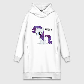 Платье-худи хлопок с принтом Young Rarity в Тюмени,  |  | rarity | young | young rarity | детские | мой маленький пони | пони