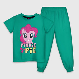Детская пижама хлопок с принтом Красавица Пинки Пай в Тюмени, 100% хлопок |  брюки и футболка прямого кроя, без карманов, на брюках мягкая резинка на поясе и по низу штанин
 | pony | детские | красавица пинки пай | мой маленький пони | пинки пай | пони