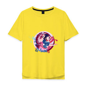 Мужская футболка хлопок Oversize с принтом WinX - Муза в Тюмени, 100% хлопок | свободный крой, круглый ворот, “спинка” длиннее передней части | 