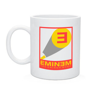 Кружка с принтом The Eminem show в Тюмени, керамика | объем — 330 мл, диаметр — 80 мм. Принт наносится на бока кружки, можно сделать два разных изображения | eminem | зарубежный рэп | музыка | репчик | рэп | эменем | эминем