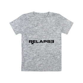 Детская футболка хлопок с принтом Relapse в Тюмени, 100% хлопок | круглый вырез горловины, полуприлегающий силуэт, длина до линии бедер | eminem | relapse | зарубежный рэп | музыка | репчик | рэп | эминем
