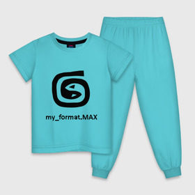 Детская пижама хлопок с принтом 3D Max в Тюмени, 100% хлопок |  брюки и футболка прямого кроя, без карманов, на брюках мягкая резинка на поясе и по низу штанин
 | дизайнер | профессии