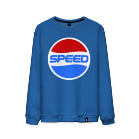 Мужской свитшот хлопок с принтом Pepsi Speed в Тюмени, 100% хлопок |  | Тематика изображения на принте: pepsi | speed | антибренд | бренд | пепси | скорость