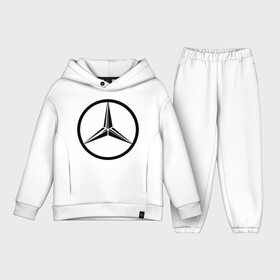 Детский костюм хлопок Oversize с принтом Mercedes Benz logo в Тюмени,  |  | mercedes | mercedes benz | логотип mercedes | логотип mercedes benz | логотип мерседерс бенс | мерен | мерседерс | мерседерс бенс