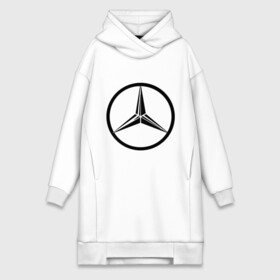 Платье-худи хлопок с принтом Mercedes Benz logo в Тюмени,  |  | mercedes | mercedes benz | логотип mercedes | логотип mercedes benz | логотип мерседерс бенс | мерен | мерседерс | мерседерс бенс