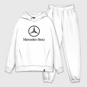 Мужской костюм хлопок OVERSIZE с принтом Logo Mercedes Benz в Тюмени,  |  | mercedes | mercedes benz | логотип mercedes | логотип mercedes benz | логотип мерседерс бенс | мерен | мерседерс | мерседерс бенс