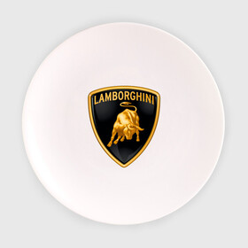 Тарелка с принтом Lamborghini logo в Тюмени, фарфор | диаметр - 210 мм
диаметр для нанесения принта - 120 мм | lamborghini | автомобиль lamborghini | ламборджини | ламборджини автомобиль | логотип lamborghini | логотип ламборджини