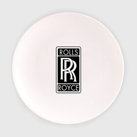 Тарелка 3D с принтом Rolls-Royce в Тюмени, фарфор | диаметр - 210 мм
диаметр для нанесения принта - 120 мм | rolls royce | rr | автобренды | автолюбителям | бренд | логотип | ролл ройс | ролс ройс