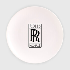 Тарелка 3D с принтом Rolls-Royce logo в Тюмени, фарфор | диаметр - 210 мм
диаметр для нанесения принта - 120 мм | rolls royce | rr | автобренды | автолюбителям | бренд | логотип | ролл ройс | ролс ройс