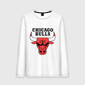 Мужской лонгслив хлопок с принтом Chicago bulls logo в Тюмени, 100% хлопок |  | chicago bulls | newtop | swag | swag style | toplanding | одежда сваг | сваг | сваг стиль | свег | свог | свэг | чикаго булз
