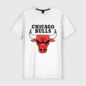 Мужская футболка премиум с принтом Chicago bulls logo в Тюмени, 92% хлопок, 8% лайкра | приталенный силуэт, круглый вырез ворота, длина до линии бедра, короткий рукав | chicago bulls | newtop | swag | swag style | toplanding | одежда сваг | сваг | сваг стиль | свег | свог | свэг | чикаго булз