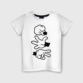 Детская футболка хлопок с принтом Rock paper scissors swag в Тюмени, 100% хлопок | круглый вырез горловины, полуприлегающий силуэт, длина до линии бедер | swag | swag style | бумага | камень | ножницы | одежда сваг | сваг | сваг стиль | свег | свог | свэг