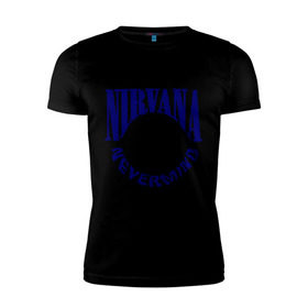 Мужская футболка премиум с принтом Nevermind Nirvana в Тюмени, 92% хлопок, 8% лайкра | приталенный силуэт, круглый вырез ворота, длина до линии бедра, короткий рукав | kurt kobain | nirvana | курт кобейн | музыкальные группы | нирвана | рок группы
