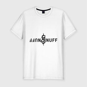 Мужская футболка премиум с принтом Slipknot nuff в Тюмени, 92% хлопок, 8% лайкра | приталенный силуэт, круглый вырез ворота, длина до линии бедра, короткий рукав | slipknot | slipknot nuff | слипкнот