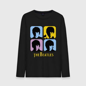 Мужской лонгслив хлопок с принтом The Beatles pop art в Тюмени, 100% хлопок |  | Тематика изображения на принте: beatles | the beatles | the beatles pop art | бителс