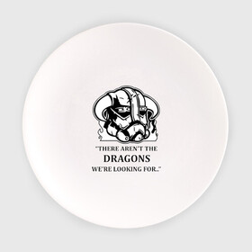 Тарелка с принтом Skyrim – тут нет драконов в Тюмени, фарфор | диаметр - 210 мм
диаметр для нанесения принта - 120 мм | Тематика изображения на принте: скайрим