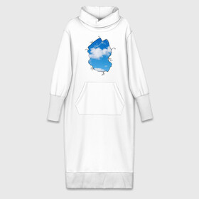 Платье удлиненное хлопок с принтом Небо. Бэнкси в Тюмени,  |  | Тематика изображения на принте: banksy | бенкси | бэнкси | графити | граффити | небо | облака | облако | стрит арт | стритарт