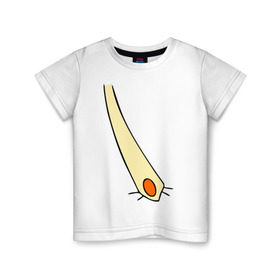 Детская футболка хлопок с принтом Карлсон c пропеллером в Тюмени, 100% хлопок | круглый вырез горловины, полуприлегающий силуэт, длина до линии бедер | лямка | мультик | мультфильм | подтяжки | пуговица | штаны