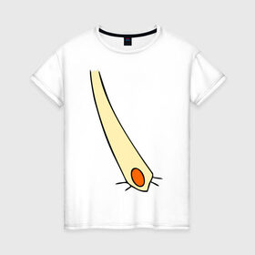 Женская футболка хлопок с принтом Карлсон c пропеллером в Тюмени, 100% хлопок | прямой крой, круглый вырез горловины, длина до линии бедер, слегка спущенное плечо | лямка | мультик | мультфильм | подтяжки | пуговица | штаны