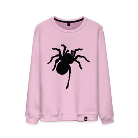 Мужской свитшот хлопок с принтом Паук (spider) в Тюмени, 100% хлопок |  | Тематика изображения на принте: насекомые | паутина | паучок | черная вдова | черный паук