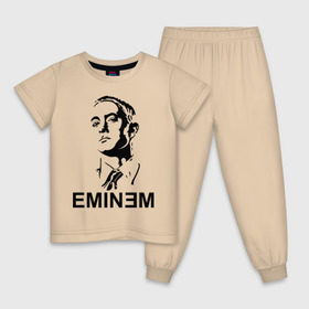 Детская пижама хлопок с принтом Эминем в Тюмени, 100% хлопок |  брюки и футболка прямого кроя, без карманов, на брюках мягкая резинка на поясе и по низу штанин
 | хип хоп