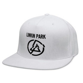 Кепка снепбек с прямым козырьком с принтом Linkin Park в Тюмени, хлопок 100% |  | linkin park | rock | альтернативный метал | альтернативный рок | линкин парк | ню метал | рок | рэпкор | электроник рок