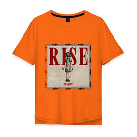 Мужская футболка хлопок Oversize с принтом Rise skillet в Тюмени, 100% хлопок | свободный крой, круглый ворот, “спинка” длиннее передней части | Тематика изображения на принте: rise | skillet | toplanding | альтернативный рок | лого | логотип | рок | рок группа | рок группы | симфонический рок | христианский рок