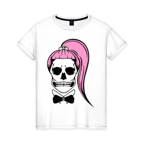 Женская футболка хлопок с принтом Леди Гага в Тюмени, 100% хлопок | прямой крой, круглый вырез горловины, длина до линии бедер, слегка спущенное плечо | 