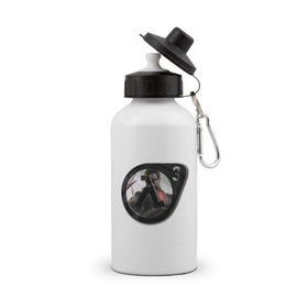 Бутылка спортивная с принтом Half-Life 3 (3) в Тюмени, металл | емкость — 500 мл, в комплекте две пластиковые крышки и карабин для крепления | black mesa | half life | игры