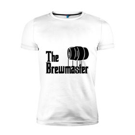 Мужская футболка премиум с принтом The brewmaster (пивовар) в Тюмени, 92% хлопок, 8% лайкра | приталенный силуэт, круглый вырез ворота, длина до линии бедра, короткий рукав | Тематика изображения на принте: крестный отец | парордия | прикол