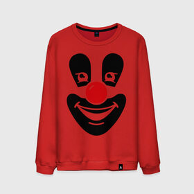 Мужской свитшот хлопок с принтом Веселый клоун в Тюмени, 100% хлопок |  | Тематика изображения на принте: веселый клоун | клоун | маска | позитив и смайлы | прикольные картинки | цирк