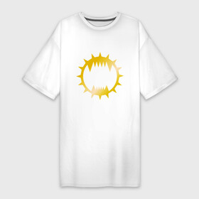 Платье-футболка хлопок с принтом Пожиратели Миров (World Eaters) в Тюмени,  |  | online | world eaters | игры | пожиратели миров