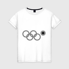 Женская футболка хлопок с принтом Нераскрывшееся кольцо в Тюмени, 100% хлопок | прямой крой, круглый вырез горловины, длина до линии бедер, слегка спущенное плечо | rings | кольца | кольцо | кольцом | мем | нераскрывшееся | нераскрывшимся