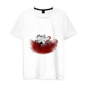 Мужская футболка хлопок с принтом Castlevania: Lords Of Shadow 2 в Тюмени, 100% хлопок | прямой крой, круглый вырез горловины, длина до линии бедер, слегка спущенное плечо. | 