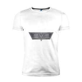 Мужская футболка премиум с принтом EVE online в Тюмени, 92% хлопок, 8% лайкра | приталенный силуэт, круглый вырез ворота, длина до линии бедра, короткий рукав | eve online | игры