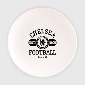 Тарелка с принтом Chelsea футбольный клуб в Тюмени, фарфор | диаметр - 210 мм
диаметр для нанесения принта - 120 мм | Тематика изображения на принте: 1905 | chelsea | chelsea logo | fc | footbal club | лого | логотип | спорт | футбол | футбольный клуб | челси