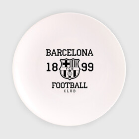 Тарелка 3D с принтом Barcelona 1899 в Тюмени, фарфор | диаметр - 210 мм
диаметр для нанесения принта - 120 мм | barcelona | fc | fc barcelona | footbal club | барселона | лого | логотип | спорт | футбол | футбольный клуб