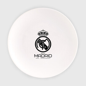 Тарелка с принтом Real Madrid в Тюмени, фарфор | диаметр - 210 мм
диаметр для нанесения принта - 120 мм | 1902 | fc | footbal club | real madrid | лого | логотип | реал мадрид | спорт | футбол | футбольный клуб