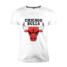 Мужская футболка премиум с принтом Chicago Bulls в Тюмени, 92% хлопок, 8% лайкра | приталенный силуэт, круглый вырез ворота, длина до линии бедра, короткий рукав | chicago bulls | newtop | swag | swag style | toplanding | одежда сваг | сваг | сваг стиль | свег | свог | свэг | чикаго булз