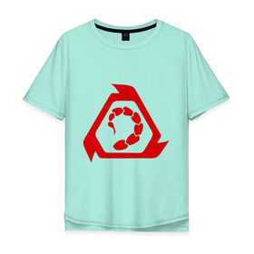 Мужская футболка хлопок Oversize с принтом Сommand & conquer Brotherhood в Тюмени, 100% хлопок | свободный крой, круглый ворот, “спинка” длиннее передней части | command | conquer | игра | эмблема